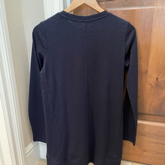 J.Jill Elliptical Tunic Navy Blue XS NWT - Picture 2 of 6